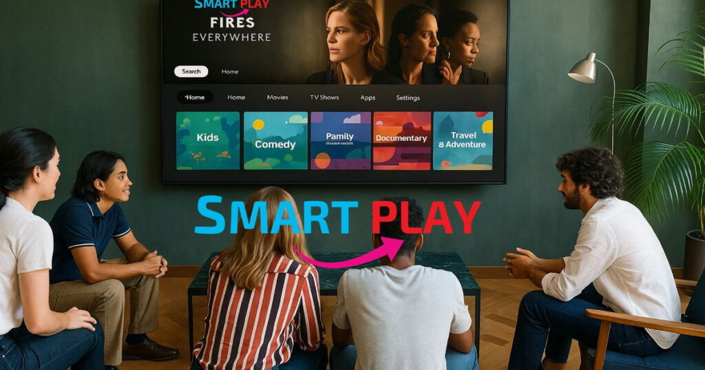 smart play tv interface na smart tv e android tv 2026